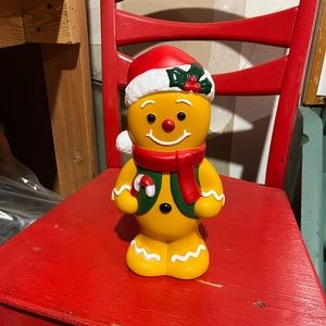 Table top Gingerbread man light up decor